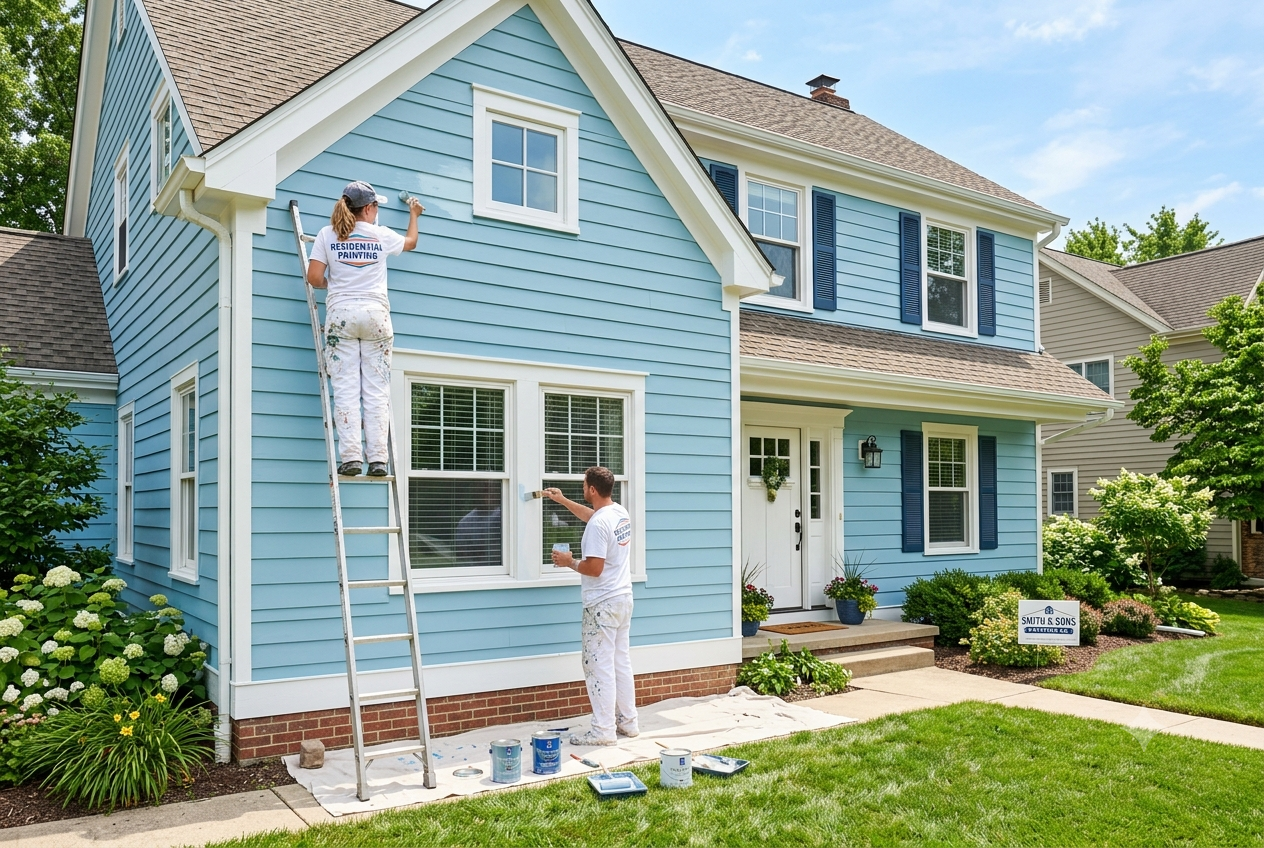 exterior house painting