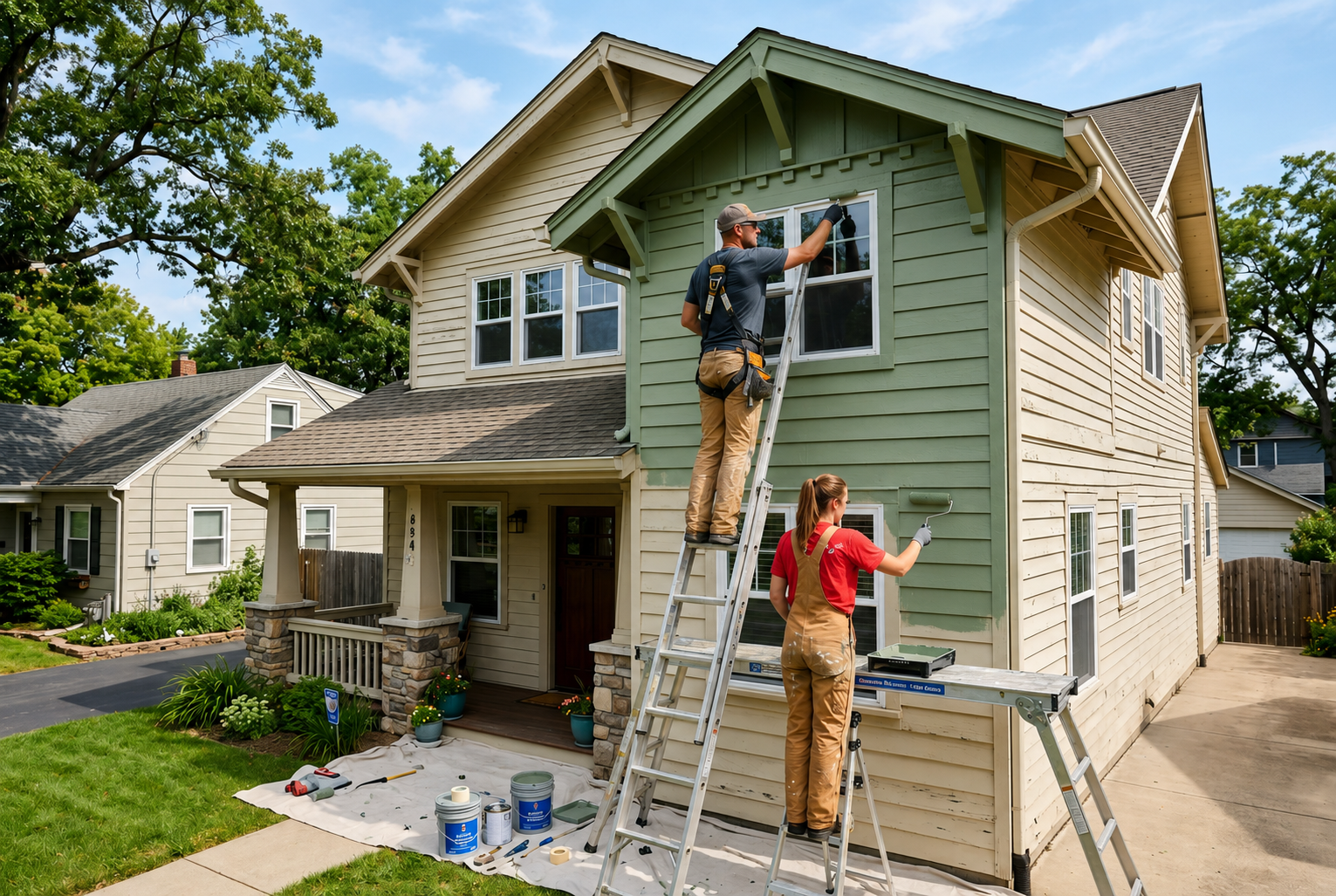 The Montreal Exterior Painting Window: Best Months and Temperatures for a Lasting Finish