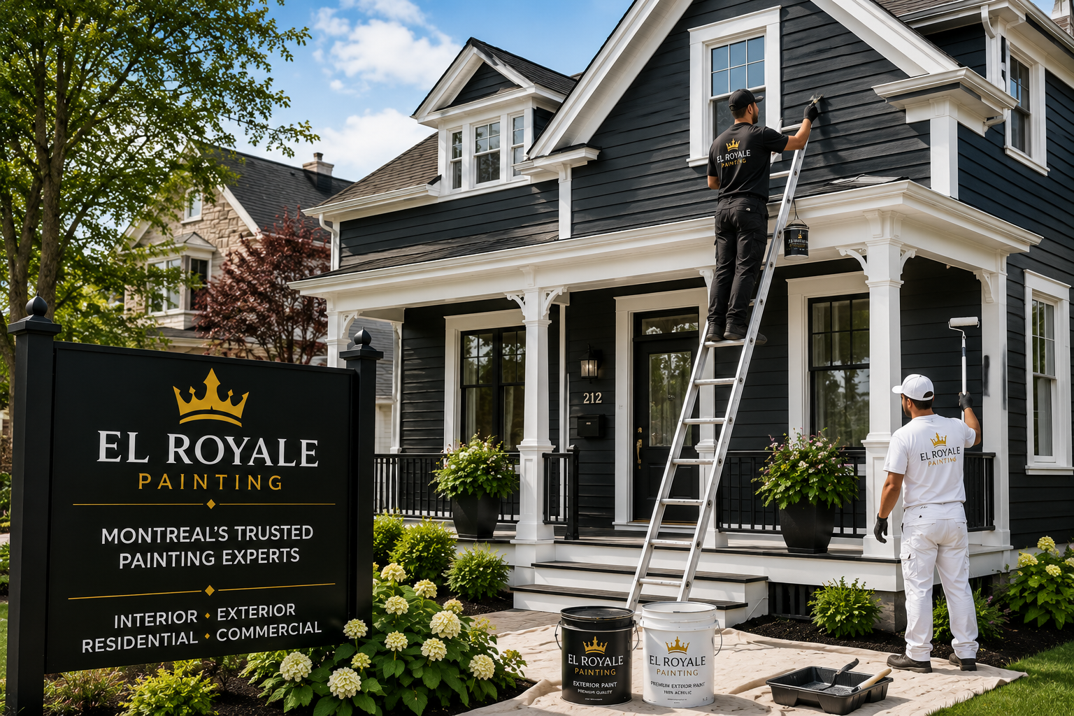 Exterior Paint Colors That Transform Older Montreal Homes