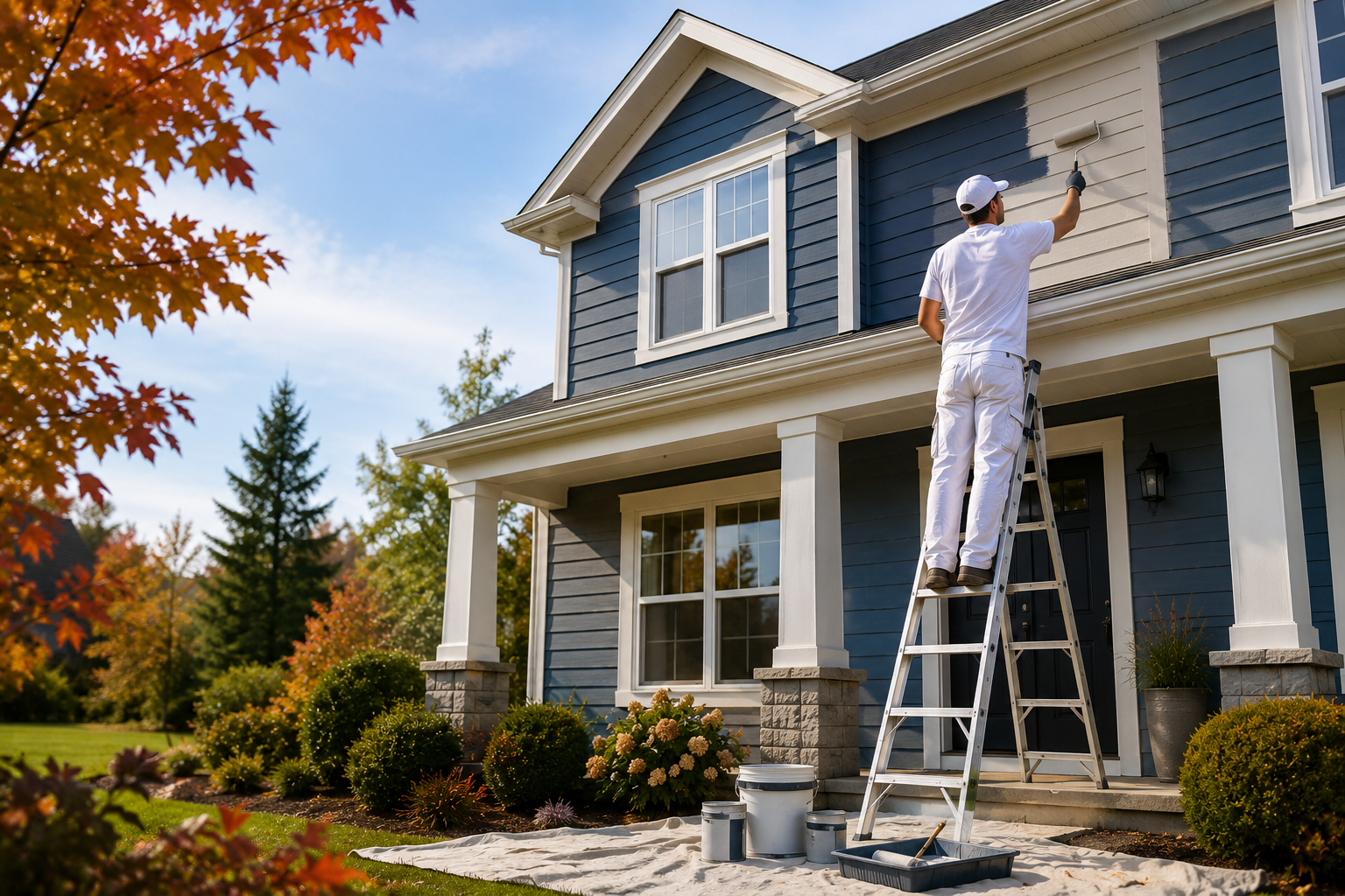 Is Autumn a Good Time for Exterior Painting?