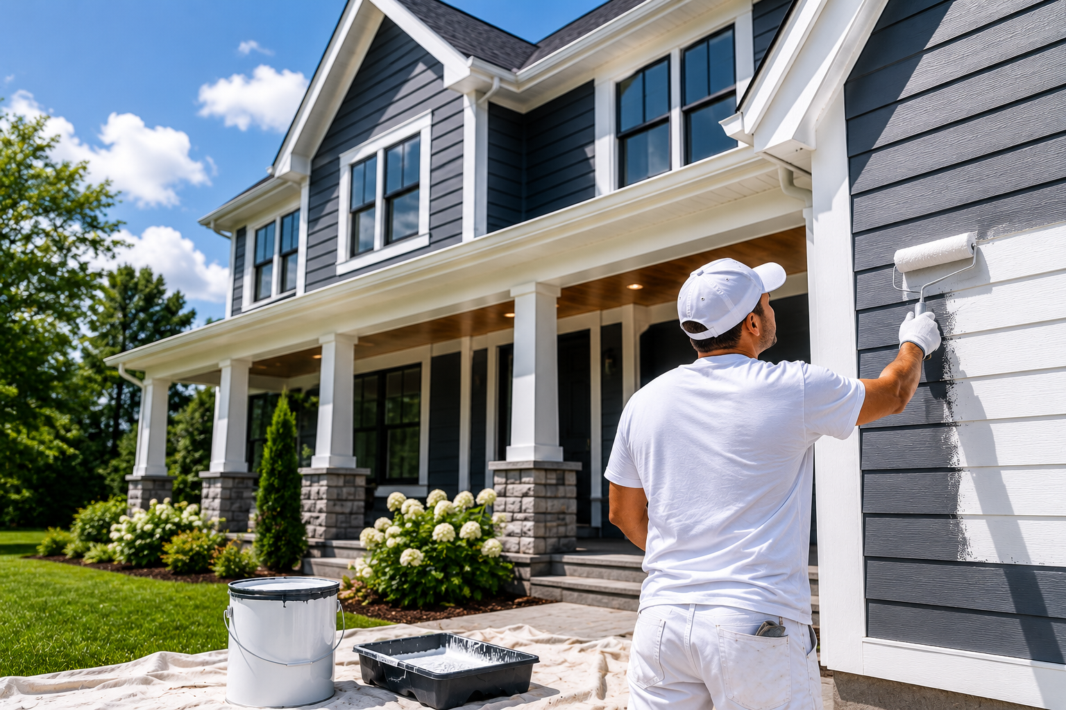 Make Your House Look Modern with Exterior Paint