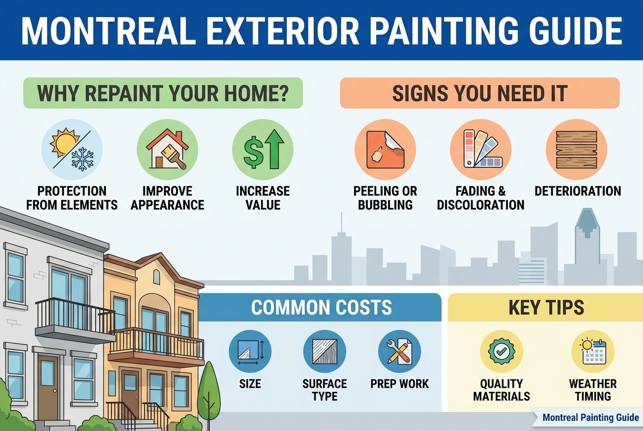 Exterior House Painting: A Complete Montreal Home Guide